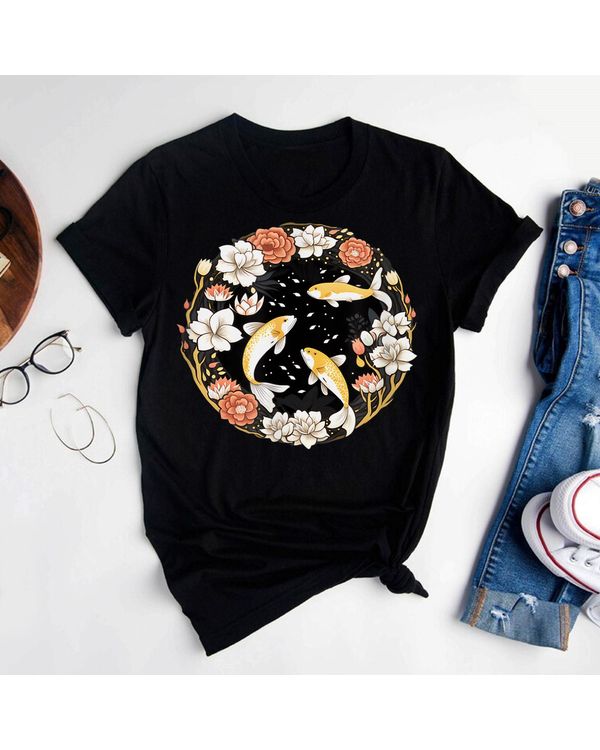 Celebrate the Beauty and Grace of Japan's Koi Fish T-Shirt